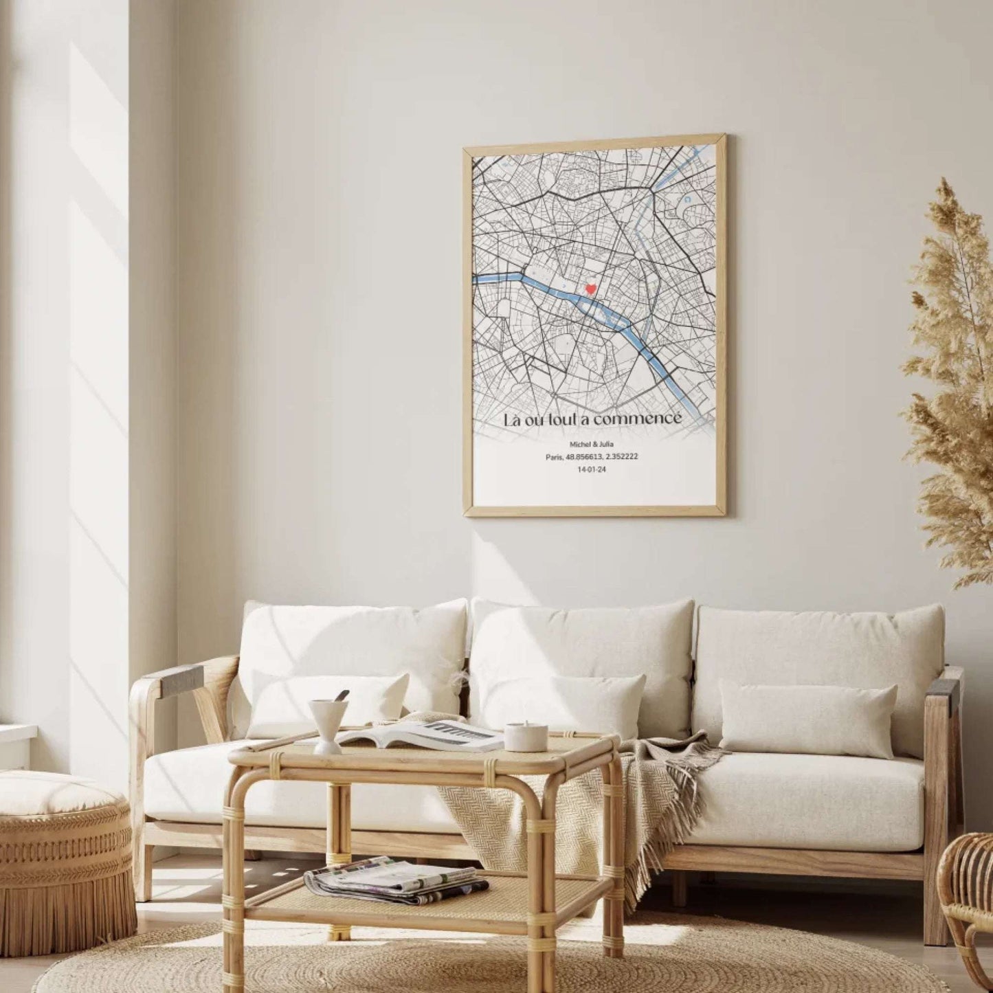 Affiche personnalisée – Là où tout a commencé par Printyrev