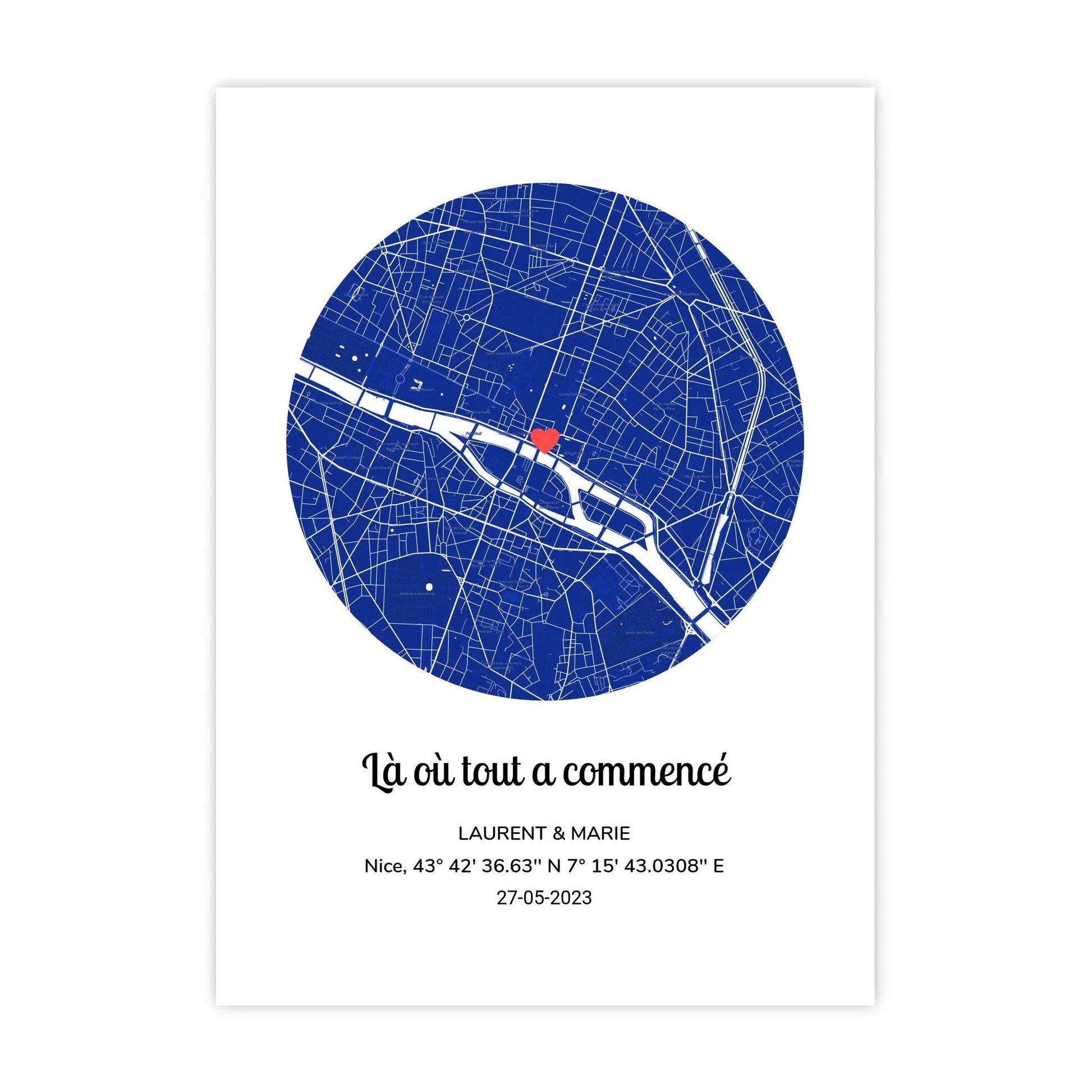 Affiche personnalisée – Là où tout a commencé par Printyrev